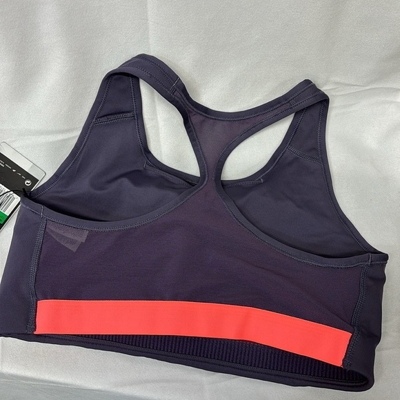 Nike swoosh classic style dri fit performance sports bra xl - Picture 5 of 12
